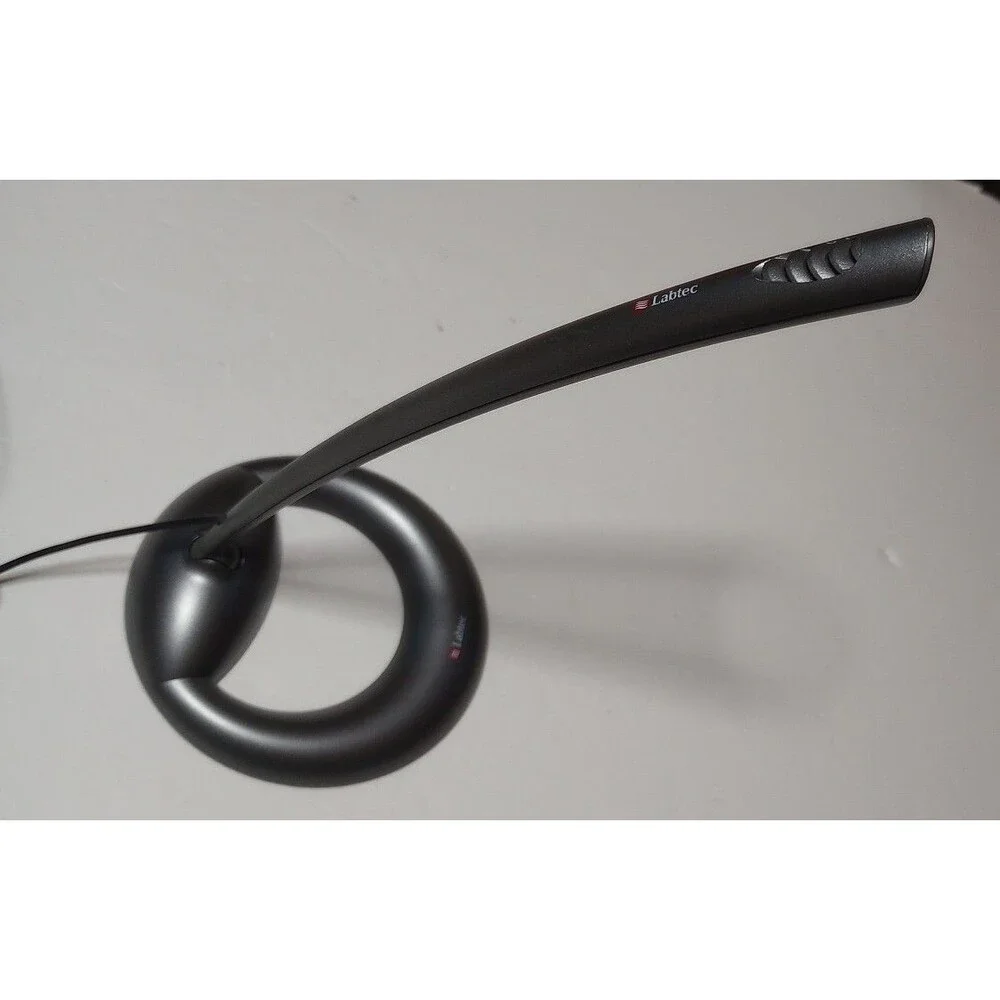 Labtec Gray Computer Microphone Works Used